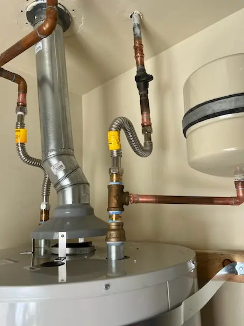 Water heater installation and plumbing repair in North East Isles